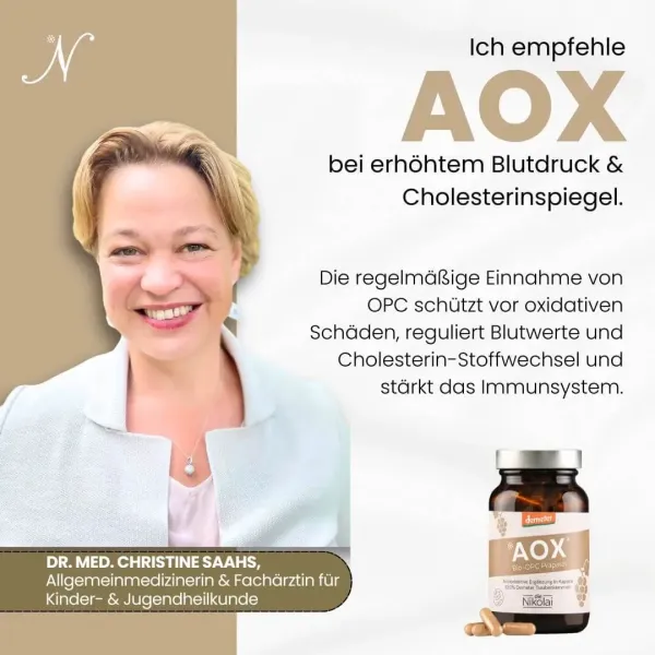 NEU AOX OPC Präparat I 2 Monate, BIO (Versandkostenfrei)